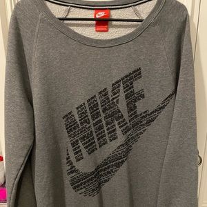 Grey Nike Crewneck